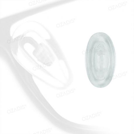 Ultrathin silicone nose pads