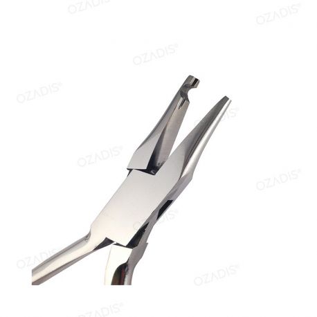 Plier for shaping nose pads