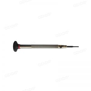 Flat screwdriver with rotating head